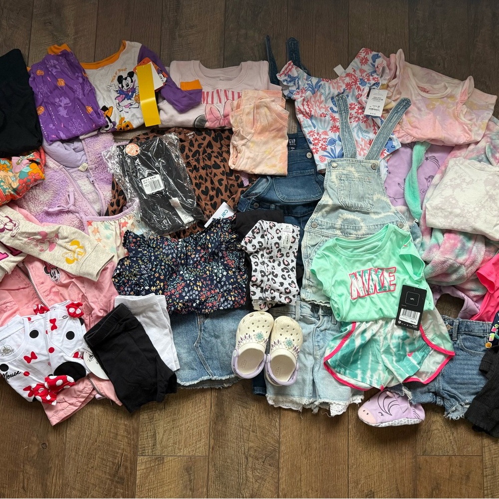 2T/24 month Girl’s Colorful Kids Clothing Bundle